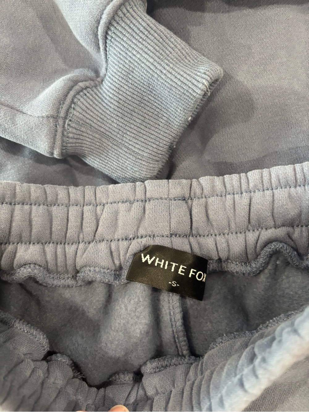 White Fox Boutique Navy Blue Athletic Shorts - Picture 2 of 5